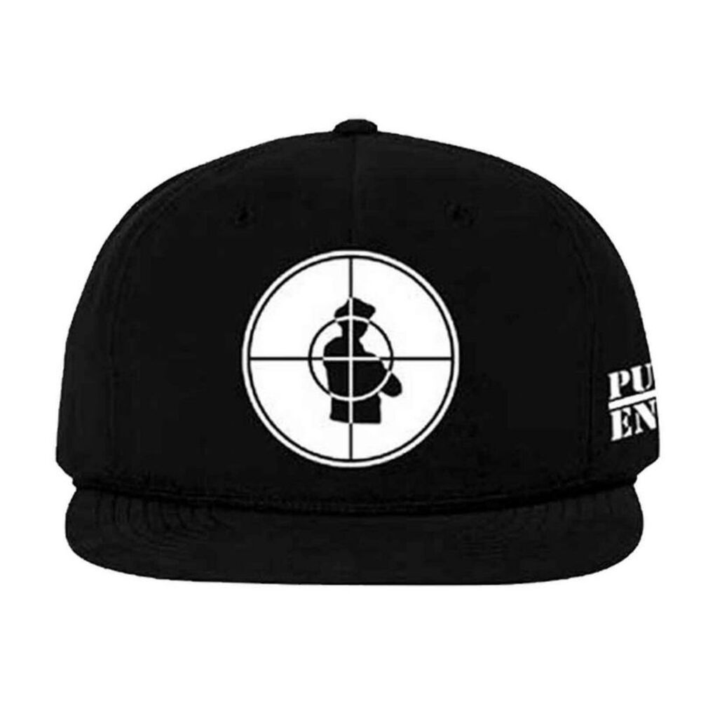 Public Enemy Unisex Adult Target  Cap / Black